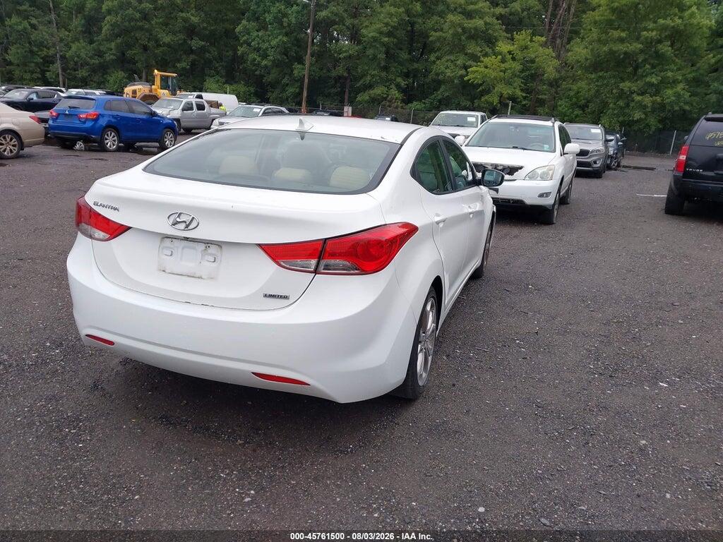 5NPDH4AE8CH093546 2012 HYUNDAI ELANTRA photo no. 4