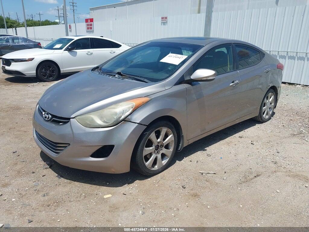 5NPDH4AE7CH146396 2012 HYUNDAI ELANTRA photo no. 2