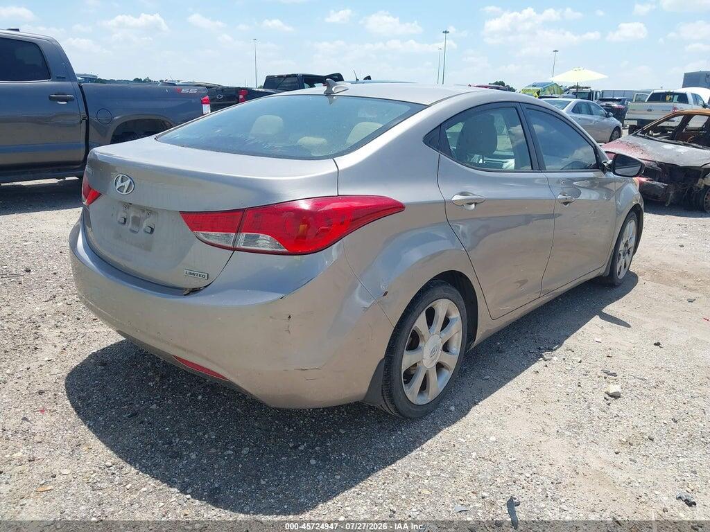 5NPDH4AE7CH146396 2012 HYUNDAI ELANTRA photo no. 4