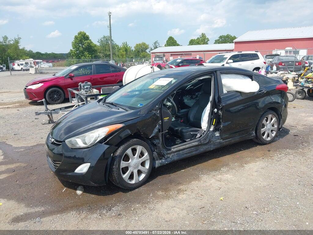 KMHDH4AE5CU424018 2012 HYUNDAI ELANTRA photo no. 2