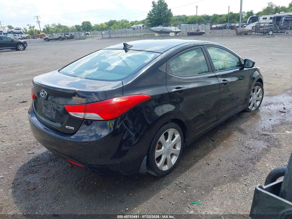 KMHDH4AE5CU424018 2012 HYUNDAI ELANTRA photo no. 4