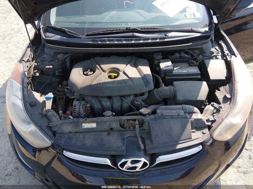 5NPDH4AE9CH112458 2012 HYUNDAI ELANTRA photo no. 10