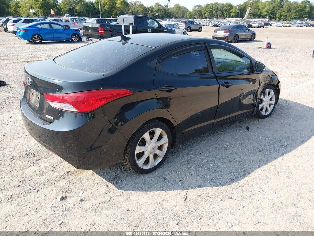 5NPDH4AE9CH112458 2012 HYUNDAI ELANTRA photo no. 4