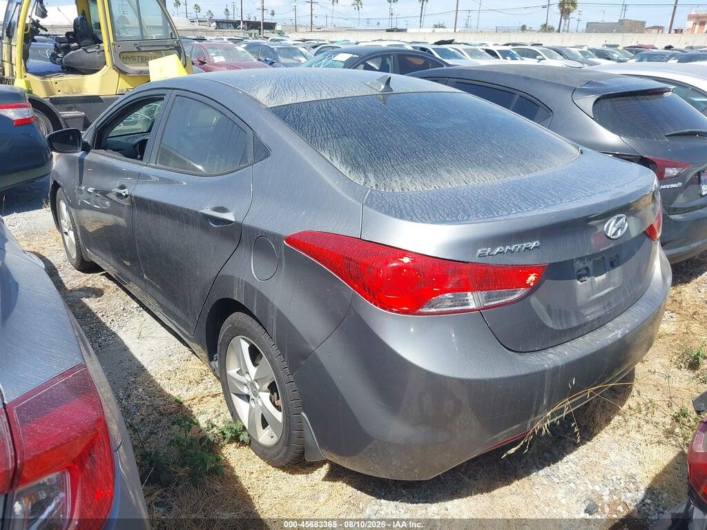 5NPDH4AE4CH125053 2012 HYUNDAI ELANTRA photo no. 3
