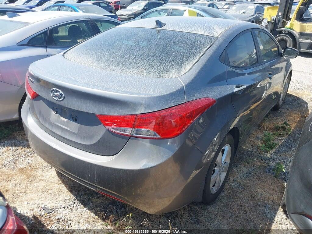 5NPDH4AE4CH125053 2012 HYUNDAI ELANTRA photo no. 4