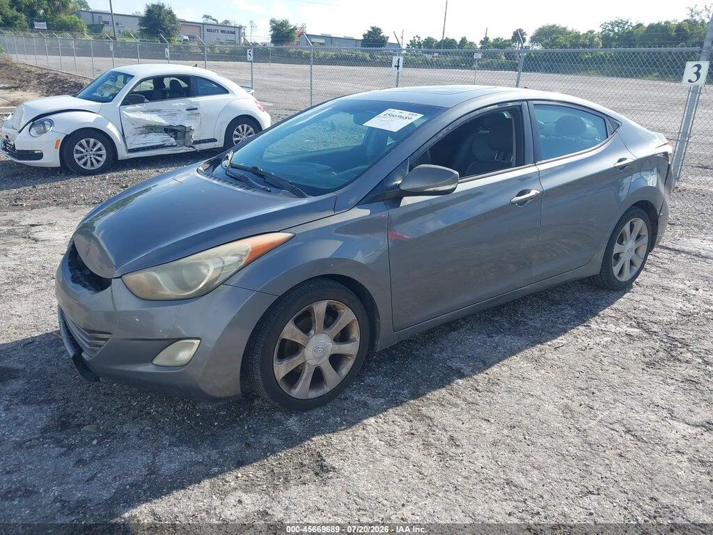 5NPDH4AE1CH117878 2012 HYUNDAI ELANTRA photo no. 2