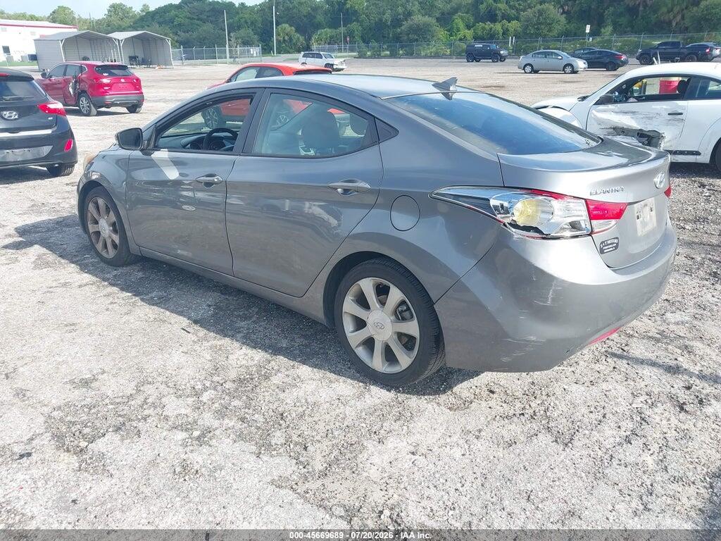 5NPDH4AE1CH117878 2012 HYUNDAI ELANTRA photo no. 3
