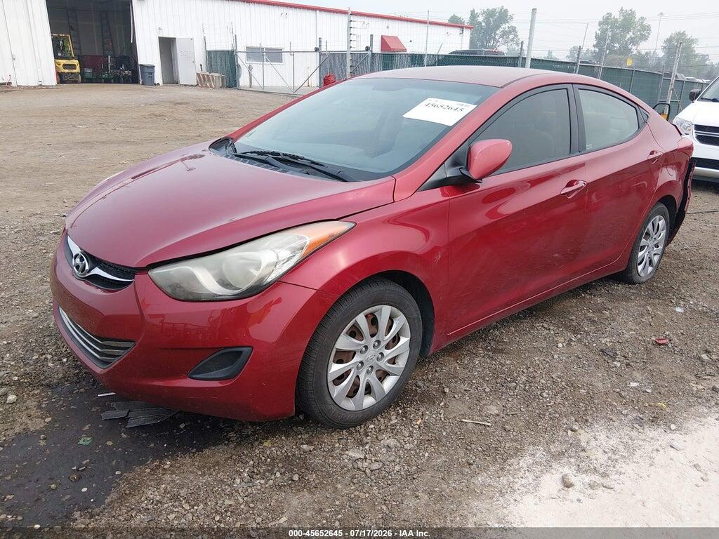 KMHDH4AEXCU304358 2012 HYUNDAI ELANTRA photo no. 2