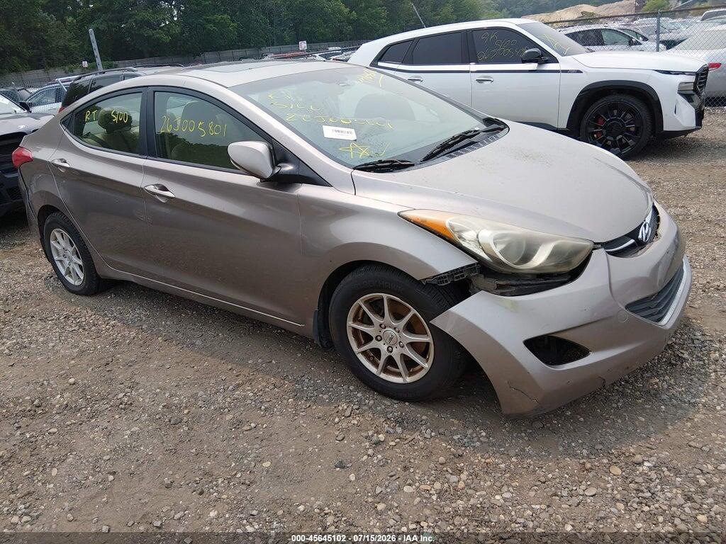 5NPDH4AE5CH145196 2012 HYUNDAI ELANTRA photo no. 1