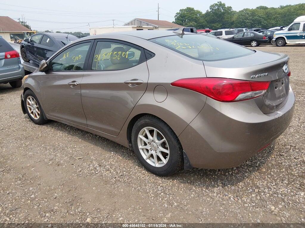 5NPDH4AE5CH145196 2012 HYUNDAI ELANTRA photo no. 3