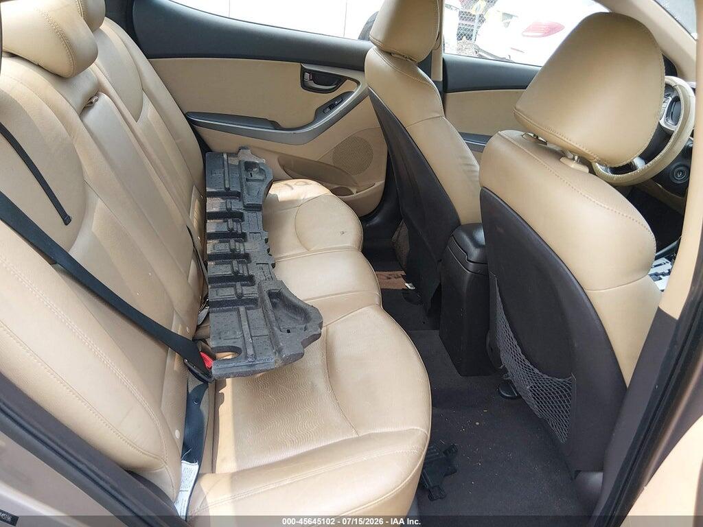 5NPDH4AE5CH145196 2012 HYUNDAI ELANTRA photo no. 8