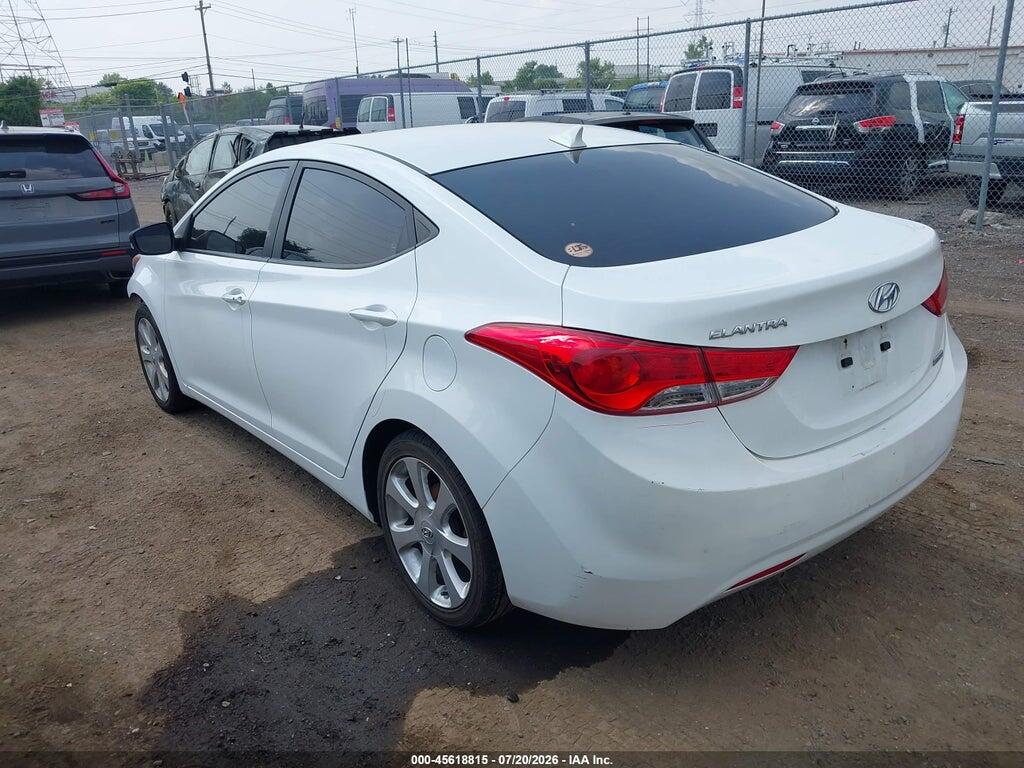 5NPDH4AE5CH107046 2012 HYUNDAI ELANTRA photo no. 3