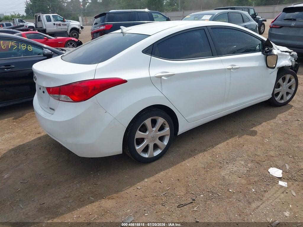 5NPDH4AE5CH107046 2012 HYUNDAI ELANTRA photo no. 4