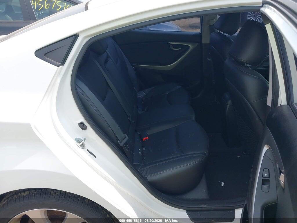 5NPDH4AE5CH107046 2012 HYUNDAI ELANTRA photo no. 8