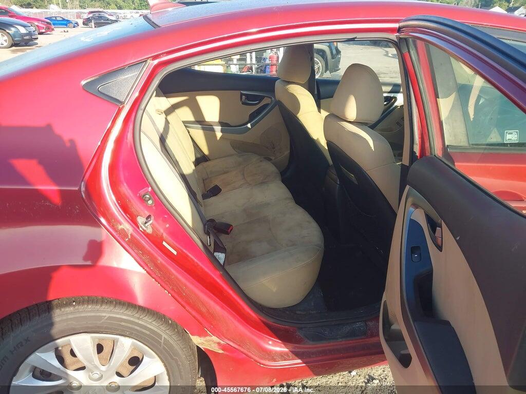 KMHDH4AE4CU452800 2012 HYUNDAI ELANTRA photo no. 8