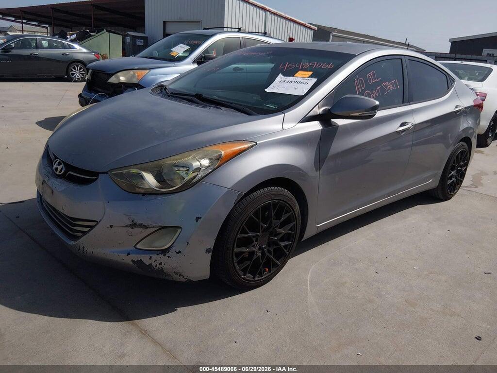 KMHDH4AE2CU246293 2012 HYUNDAI ELANTRA photo no. 2