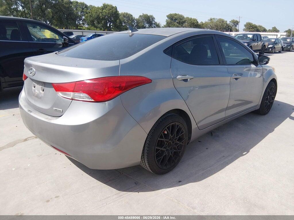 KMHDH4AE2CU246293 2012 HYUNDAI ELANTRA photo no. 4