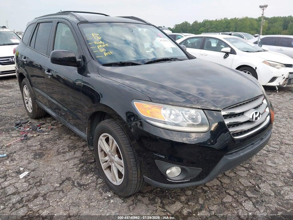 5XYZK3AB6CG111900 2012 HYUNDAI SANTA FE photo no. 1