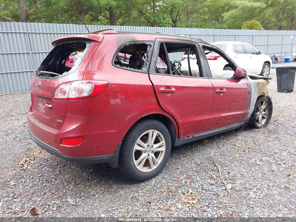 5XYZHDAG8CG110411 2012 HYUNDAI SANTA FE photo no. 4