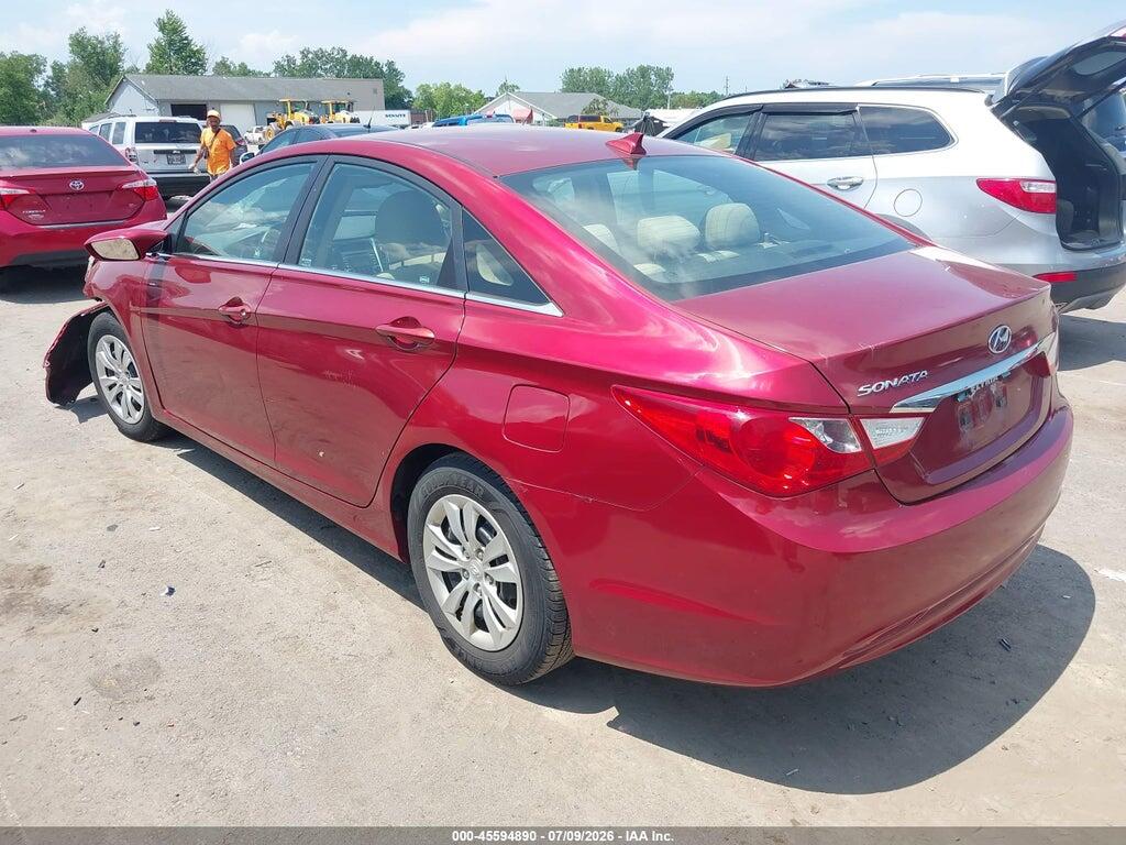 5NPEB4AC6CH319135 2012 HYUNDAI SONATA photo no. 3