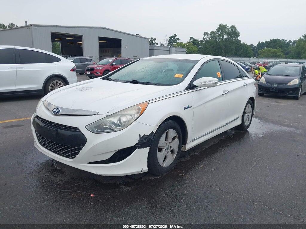 KMHEC4A41CA026042 2012 HYUNDAI SONATA HYBRID photo no. 2