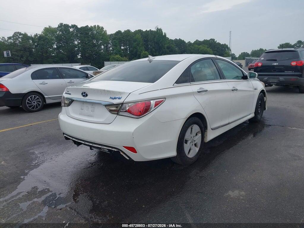 KMHEC4A41CA026042 2012 HYUNDAI SONATA HYBRID photo no. 4