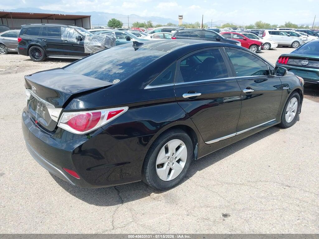 KMHEC4A49CA045275 2012 HYUNDAI SONATA HYBRID photo no. 4