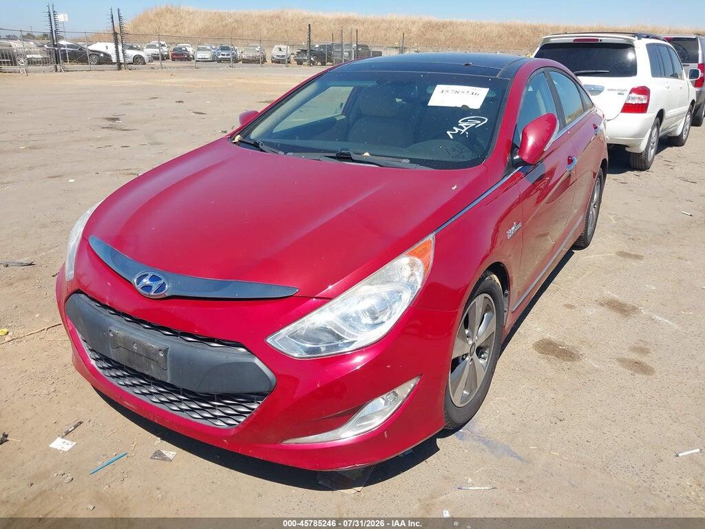 KMHEC4A42CA023540 2012 HYUNDAI SONATA HYBRID photo no. 2
