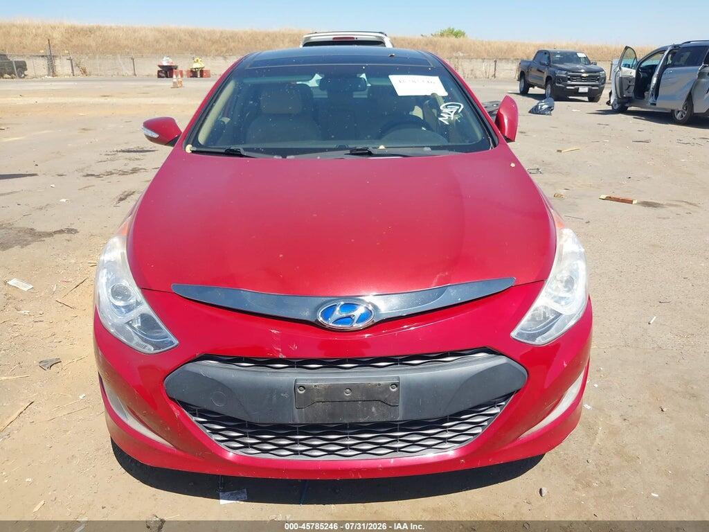 KMHEC4A42CA023540 2012 HYUNDAI SONATA HYBRID photo no. 6