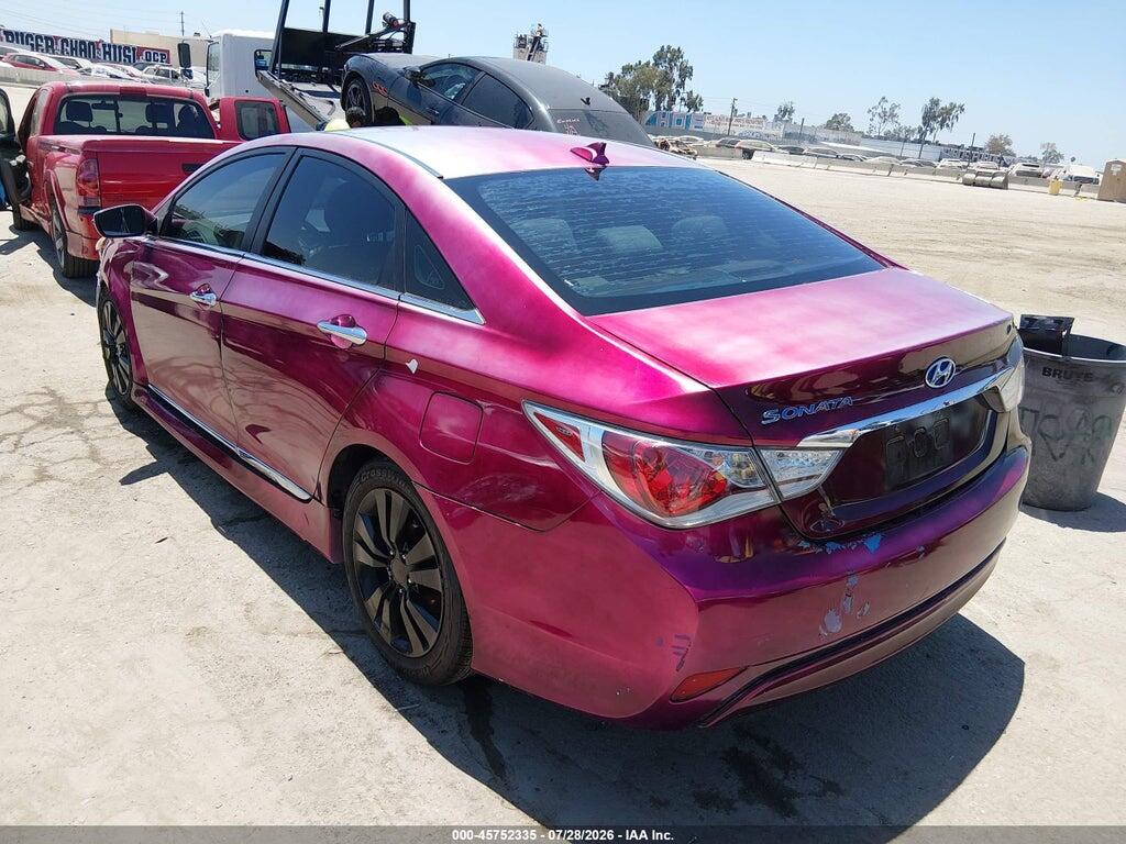 KMHEC4A49CA057541 2012 HYUNDAI SONATA HYBRID photo no. 3