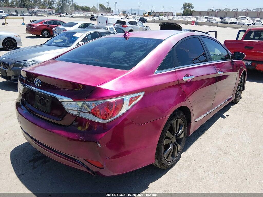 KMHEC4A49CA057541 2012 HYUNDAI SONATA HYBRID photo no. 4