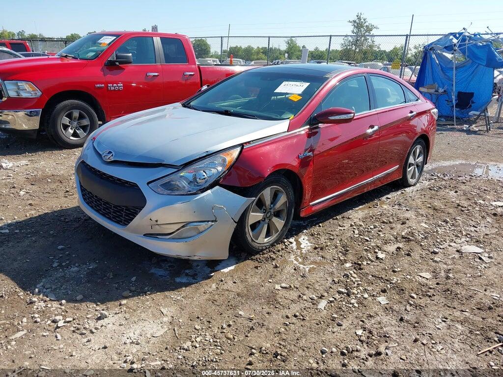 KMHEC4A46CA038669 2012 HYUNDAI SONATA HYBRID photo no. 2