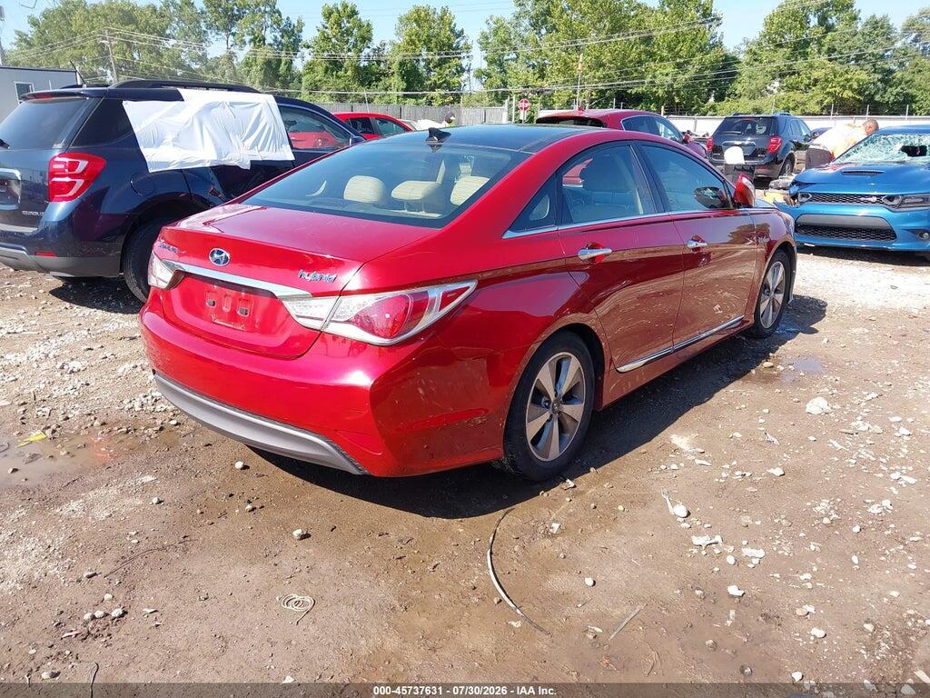 KMHEC4A46CA038669 2012 HYUNDAI SONATA HYBRID photo no. 4