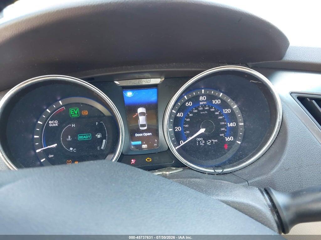 KMHEC4A46CA038669 2012 HYUNDAI SONATA HYBRID photo no. 7