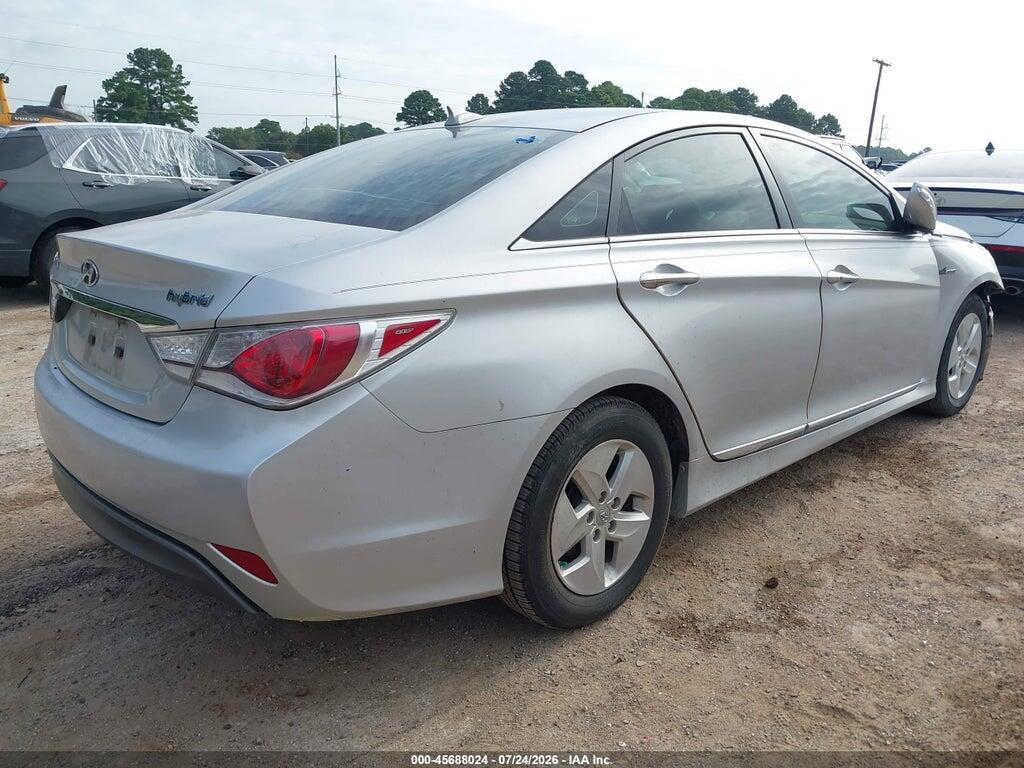 KMHEC4A45CA027291 2012 HYUNDAI SONATA HYBRID photo no. 4