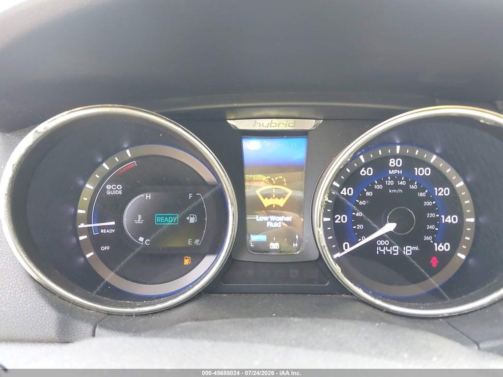 KMHEC4A45CA027291 2012 HYUNDAI SONATA HYBRID photo no. 7
