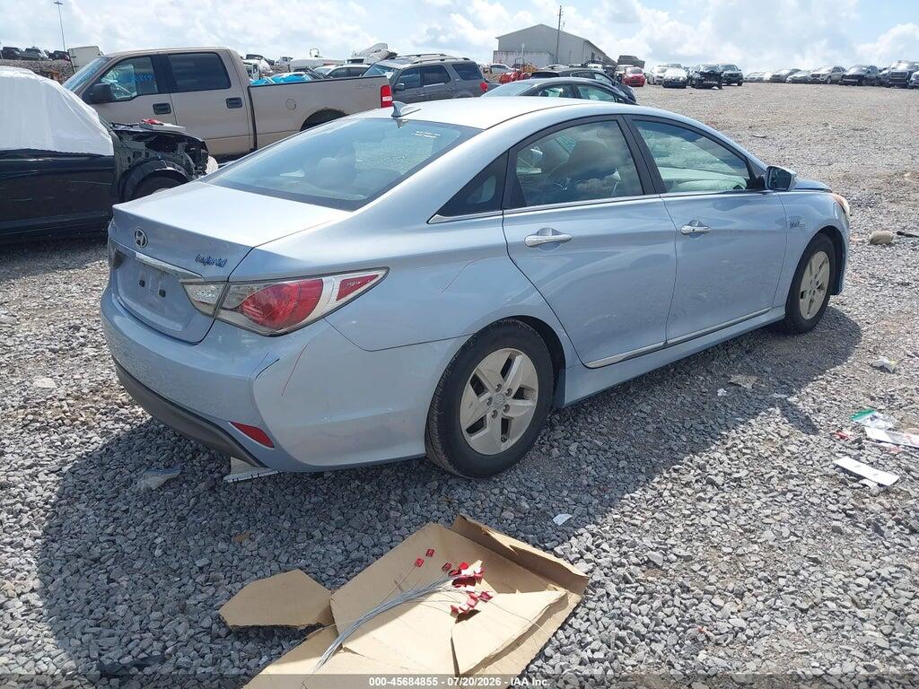 KMHEC4A40CA038120 2012 HYUNDAI SONATA HYBRID photo no. 4