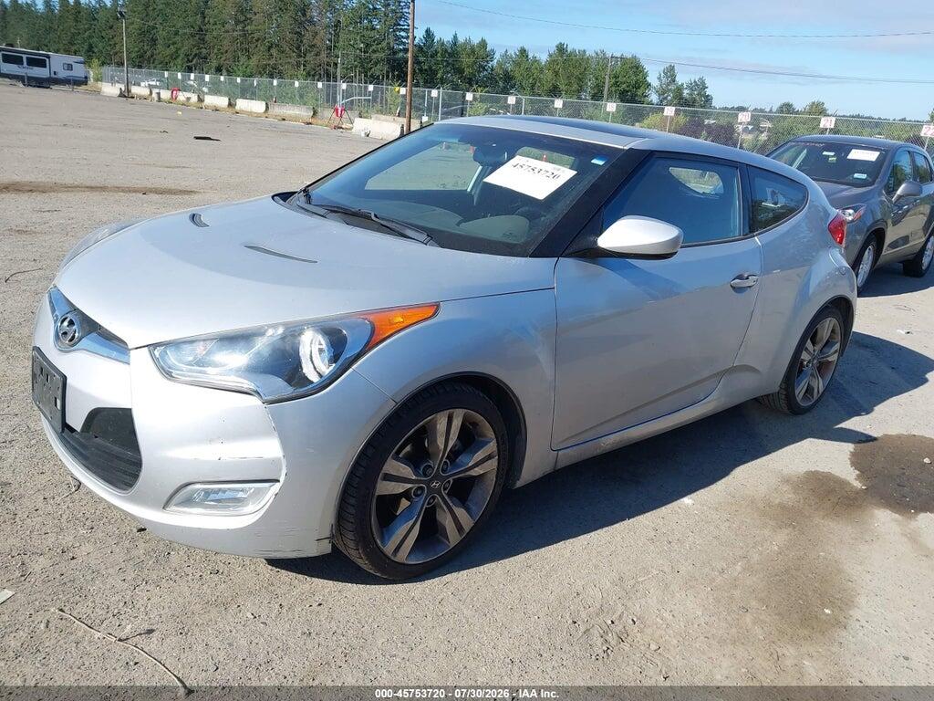 KMHTC6AD4CU077133 2012 HYUNDAI VELOSTER photo no. 2