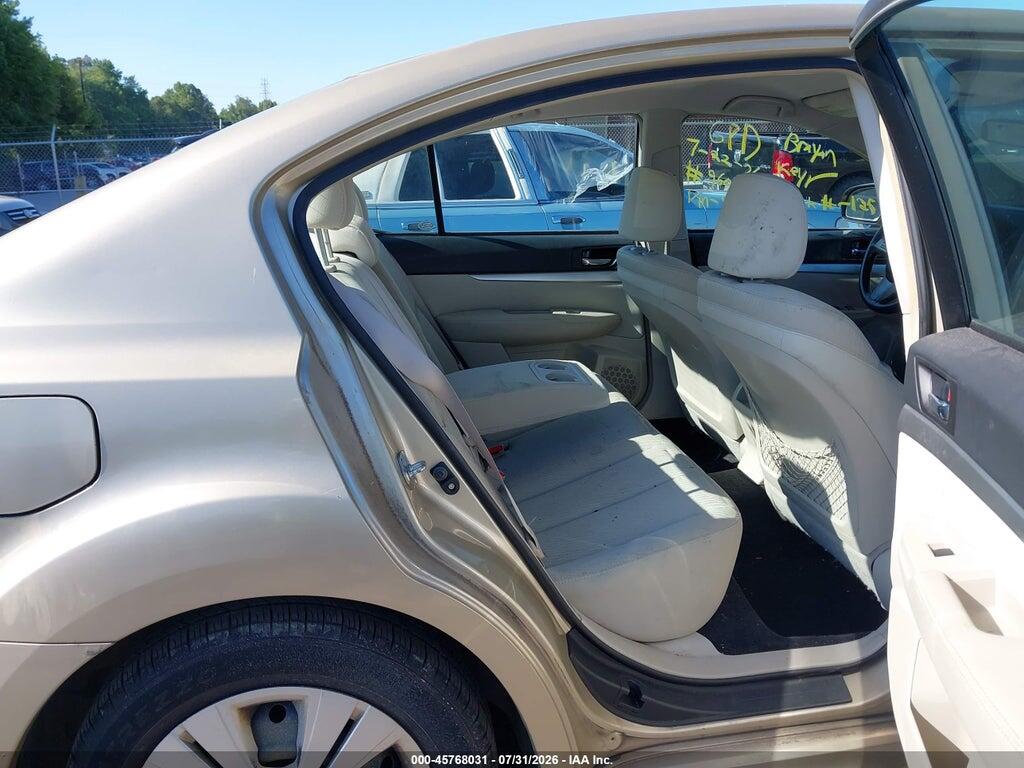 4S3BMCA62A3229619 2010 SUBARU LEGACY photo no. 8