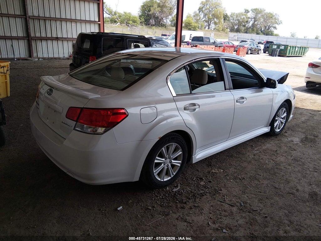 4S3BMCC66A3241303 2010 SUBARU LEGACY photo no. 4