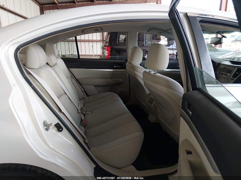 4S3BMCC66A3241303 2010 SUBARU LEGACY photo no. 8