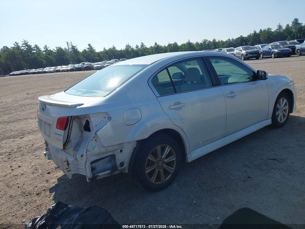 4S3BMBB65A3247976 2010 SUBARU LEGACY photo no. 4