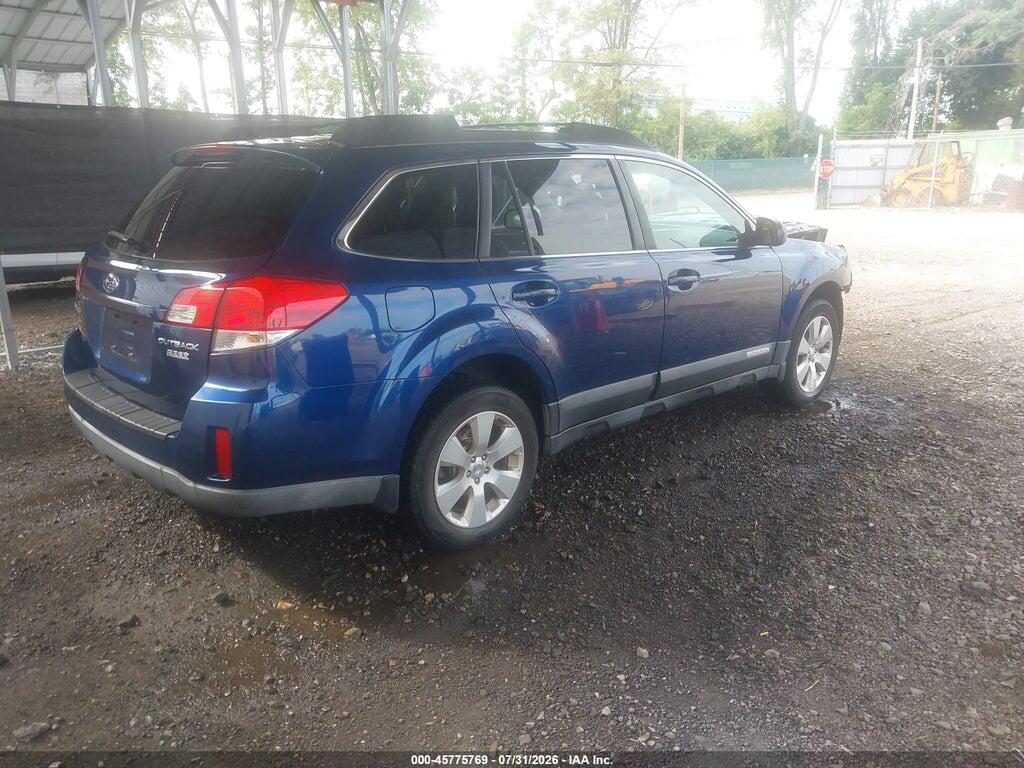 4S4BRBCC1A3375780 2010 SUBARU OUTBACK photo no. 4