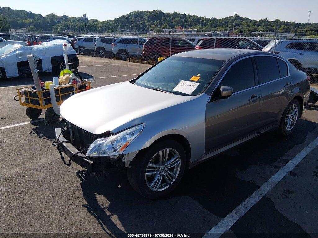 JN1CV6AR3CM679809 2012 INFINITI G37X photo no. 2