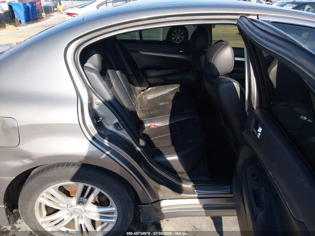 JN1CV6AR3CM679809 2012 INFINITI G37X photo no. 8