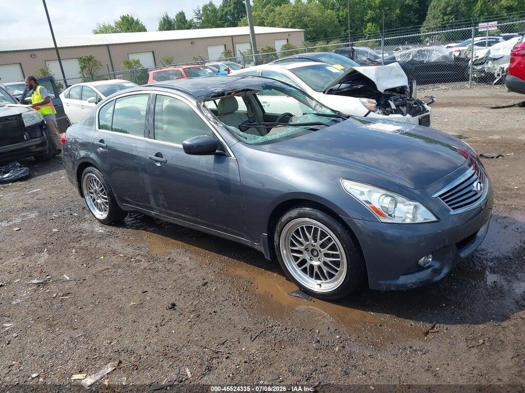 2012 INFINITI G37X