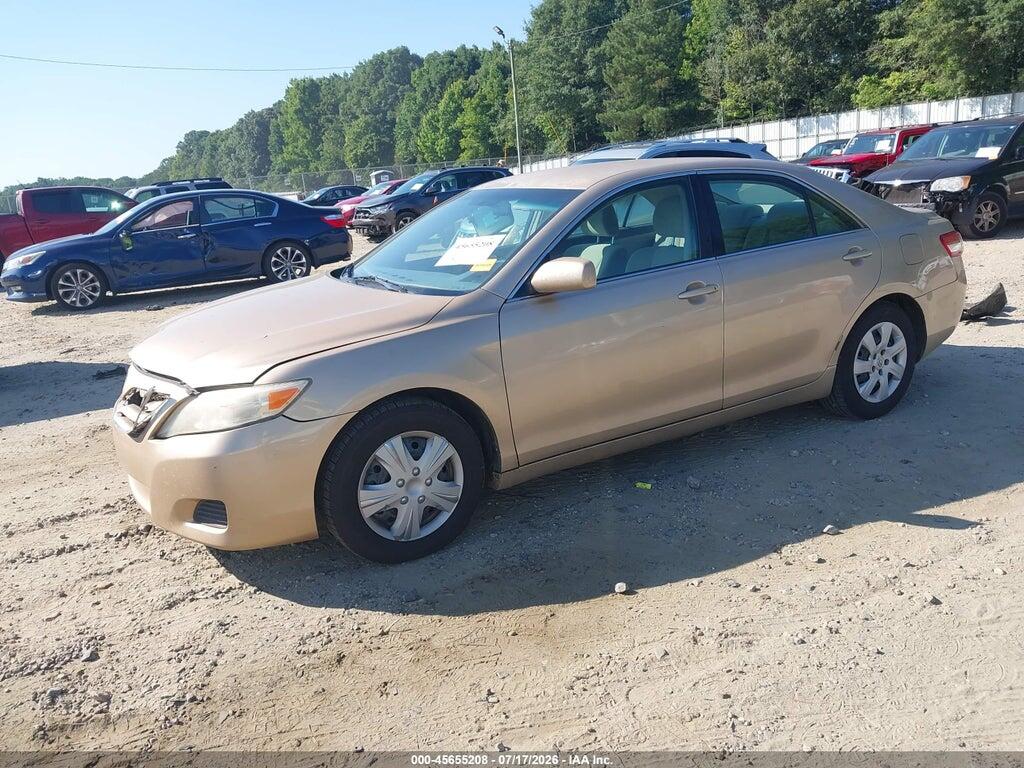4T1BF3EK5AU029082 2010 TOYOTA CAMRY photo no. 2