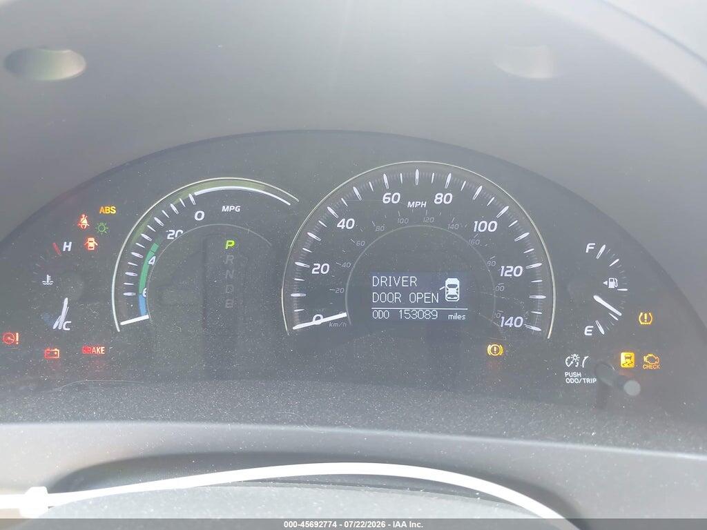 4T1BB3EK2AU116319 2010 TOYOTA CAMRY HYBRID photo no. 7