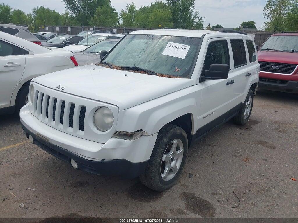 1C4NJRBB8CD624583 2012 JEEP PATRIOT photo no. 2