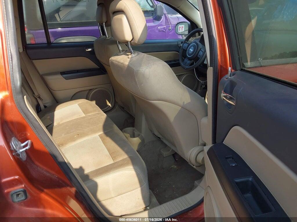 1C4NJDBB9CD567622 2012 JEEP COMPASS photo no. 8